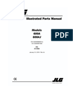 MANUAL DE PARTES AJ - 600A, 600AJ - JLG - Parts - English