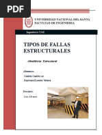 Fallas en Elementos Estructurales