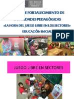 Juego Libre en Sectores