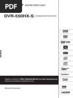 DVR-550HX-S Manual ES