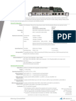 Idirect XLC 11 Line Card Spec Sheet