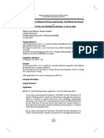 George Pathmanathan Michael Gandhi Nathan v. Portcullis International LTD & Ors