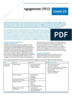 Stakeholder Engagement (PR10) : Covid-19