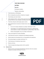 ANSI - NETA MTS-2019 - (Recommended Testing Liquid Filled Transformer)