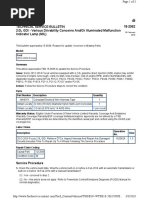 Technical Service Bulletin 2.0L GDI - Various Drivability Concerns And/Or Illuminated Malfunction Indicator Lamp (MIL) 18-2062