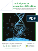 New DNA Techniques in Modern Human Identification