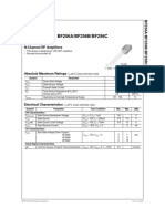 BF256A/BF256B/BF256C: N-Channel RF Amplifiers