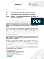 CIRCULAR EXTERNA - RENDICIÓN DE CUENTAS TRIMESTRALES CONTRALORÍAS TERRITORIALES - Ajustada