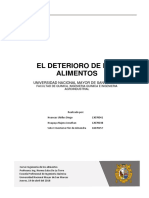 El Deterioro de Los Alimentos 2018 PDF