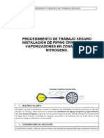 PTS Instalacion de Piping Criogenico y Vaporizadores