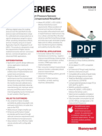 Honeywell Sensing Micropressure Board Mount Pressure MPR Series Datasheet 32332628 G en PDF