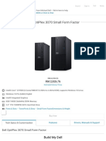 OptiPlex 3070 Tower and Small Form Factor Desktops - Dell Malaysia PDF