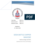 Soda Bottle Chipper Machine Final Reprot Corrected