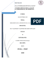 Herramientas de Promoción de La Salud Mental