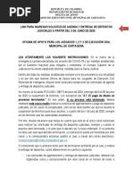 Link para Ingresar Solicitud de Agenda y Entrega de Depósitos Judiciales A Partir Del 9 de Junio de 2020 PDF