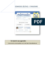 Tutoriel Edmodo (Élève) - S'inscrire