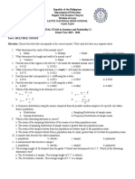 Final Exam Stat 2019 - 2020