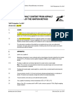 Determining Asphalt Content From Asphalt Paving Mixtures by The Ignition Method