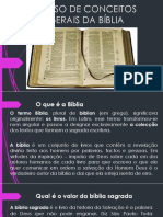 Curso de Conceitos Gerais Da Bíblia