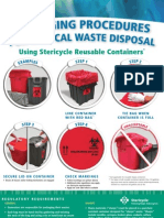 Packaging Procedures For Medical Waste Disposal