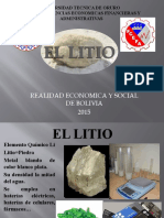 Bolivia y Su Litio