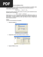 Producción Adiabática de Anhídrido Acético