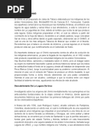 Actitud Crítica y Reflexiva Ante El Consumo Del Chimo