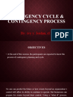 Contingency Cycle & Process