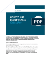 How To Use Bebop Scales Like A Pro