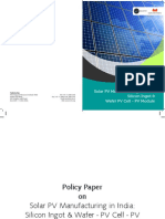 Solar PV Manufacturing in India - Imp