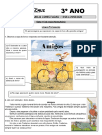 Escola E Família Conectadas - 15/05 A 29/05/2020: Data: 15 de Maio (Sexta-Feira) Língua Portuguesa