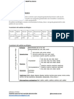 Lengua 3º ESO. Análisis Sintáctico y Morfológico