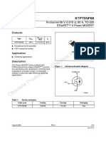 STP75NF68 MOSFET Datasheet PDF