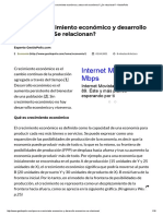 Sesion 02.Lectura03¿Qué Son Crecimiento Económico y Desarrollo Económico - ¿Se Relacionan