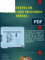 Sistema de Aspiración Motores Diésel