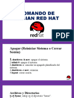 Comando de Debian Red Hat