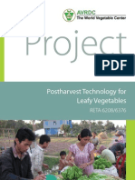 Post Harvest Tech For Leafy Veg