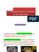 Tecnologia de Materiales - Fundamentos de La Ciencia de Los Materiales-Sesión 2