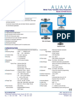 Alia AVF250 Variable Area Flowmeter