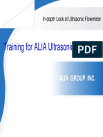 Training For ALIA Ultrasonic Flowmeter