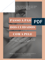 Ebook Cuidados Faciais Diários - Kamila Santos Esteticista e Terapeuta