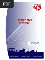 Tribon Hull Manager: Training Guide - Training Guide - Training Guide