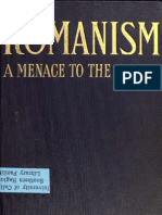 Romanism, A Menace To The Nation