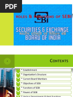 Roles Functions Of: & Sebi