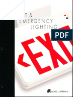 Juno Lighting Exit & Emergency Lighting Catalog 1996