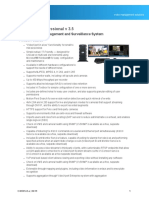 VideoXpert Professional V 3.5 Product Specification PDF