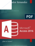 Base de Datos Access
