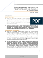 Code of Practice For The Prevention and Reduction of Inorganic Tin Contamination in Canned Foods