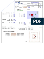 Spreadsheets To BS 8110: Column Internal