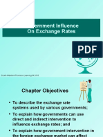 Government Influence On Exchange Rates